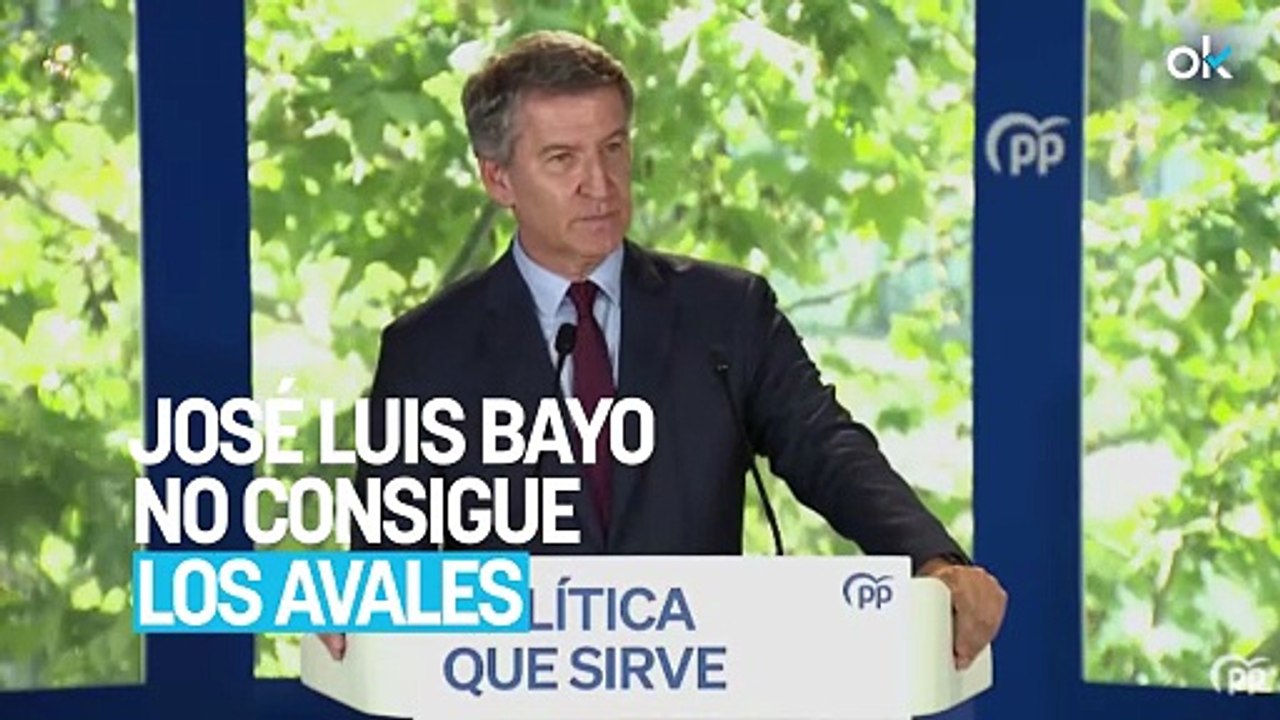 Feijóo será el único candidato a presidir el PP: José Luis Bayo no consigue los avales