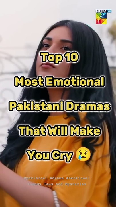 Top 10 Most Emotional Pakistani Dramas😢 - #shorts #top #trending #emotional #drama #pakistan