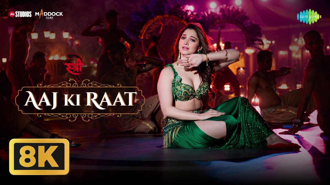 Aaj Ki Raat - 2K Video | Stree 2 | Tamannaah Bhatia | SR Lofi