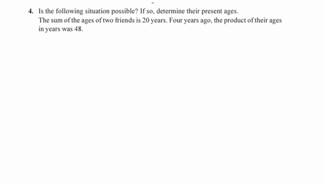 Class 10 Maths | Quadratic Equations Exe 3 Q 4 | CBSE | NCERT |  Explanation in Easy Language
