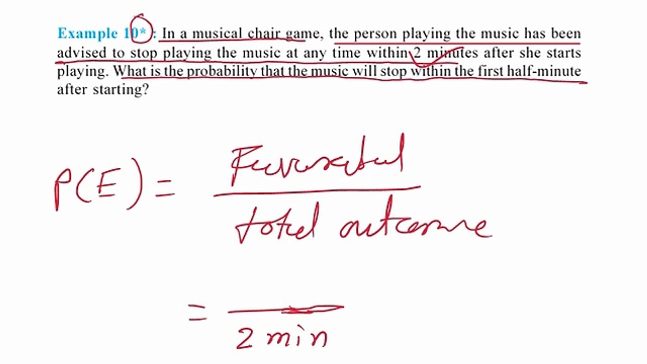 Class 10 Maths  Probability Example 10