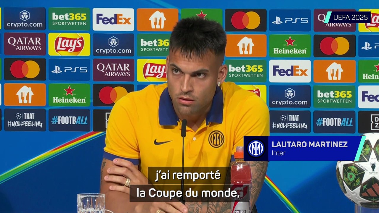 Lautaro Martinez : "Jouer le match parfait"