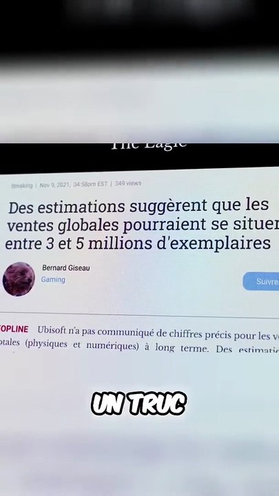 L'invention GÉNIE d'Ubisoft !