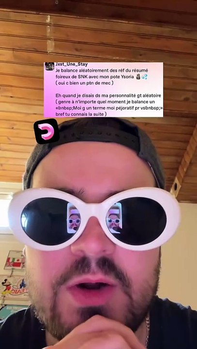 C'est quoi ton dessin animé d'enfance préféré mdr ?