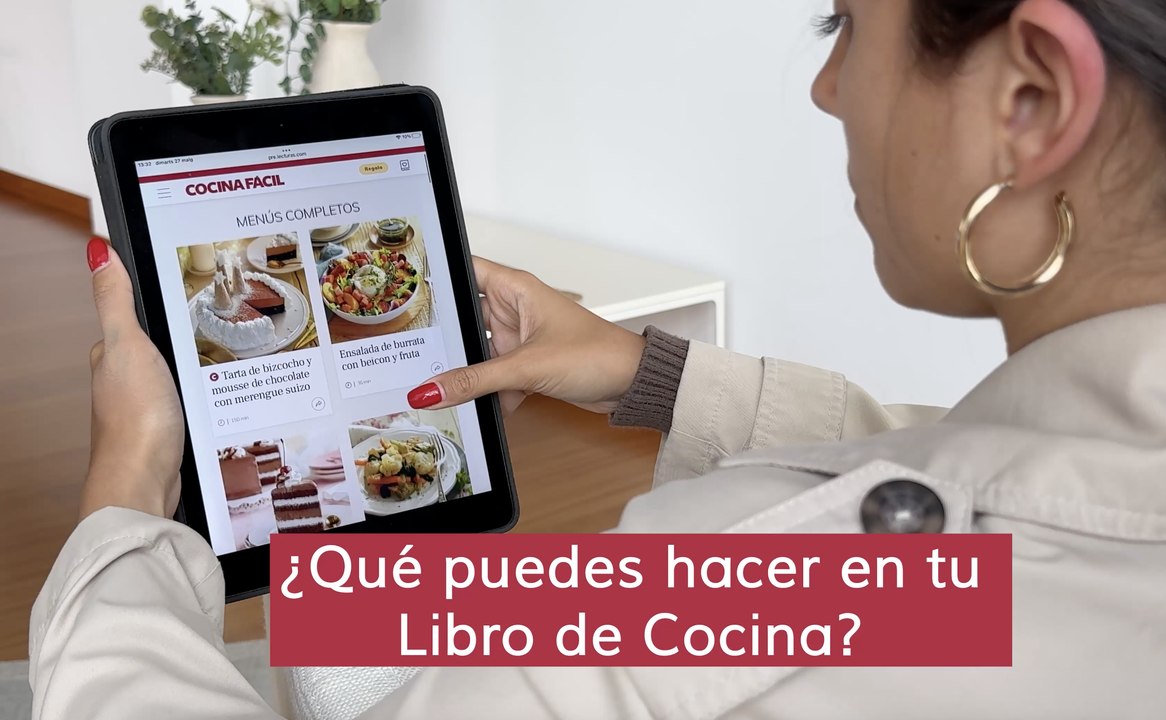 Cómo usar el Libro de Cocina de Cocina Fácil
