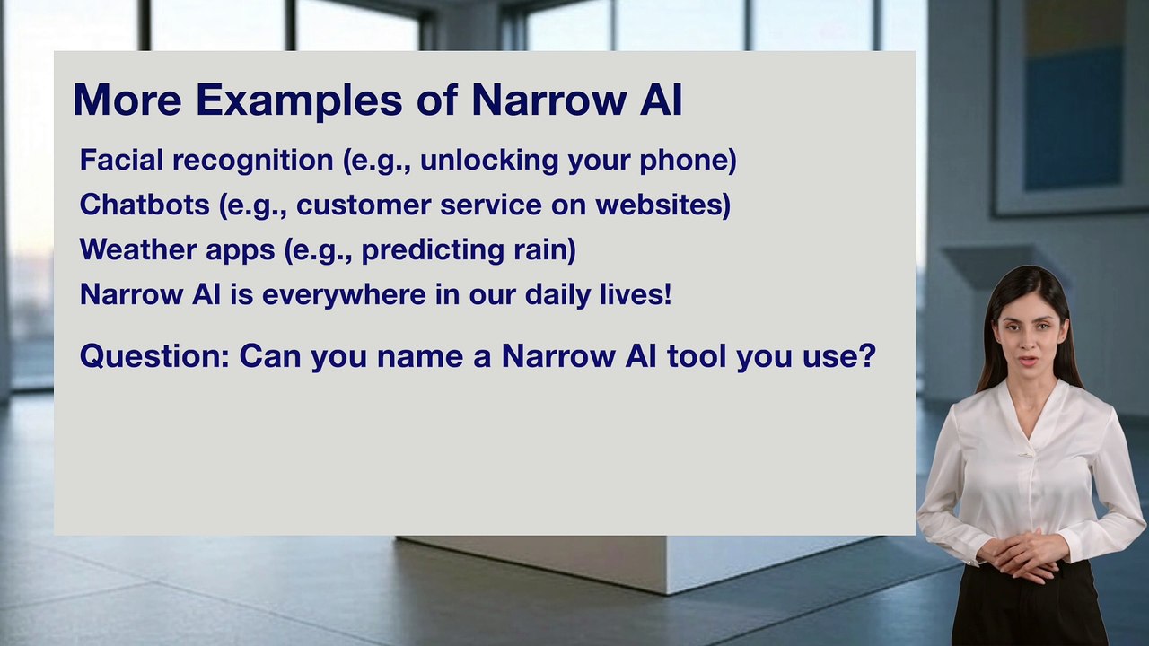 Day 02 Fast: Types of AI—Narrow, General, Superintelligent | DailyAIWizard
