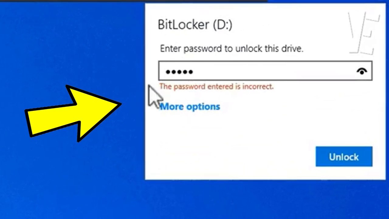 How do i unlock BitLocker if password forgotten in Windows 11 / 10 / 8 / 7 🔓✔️