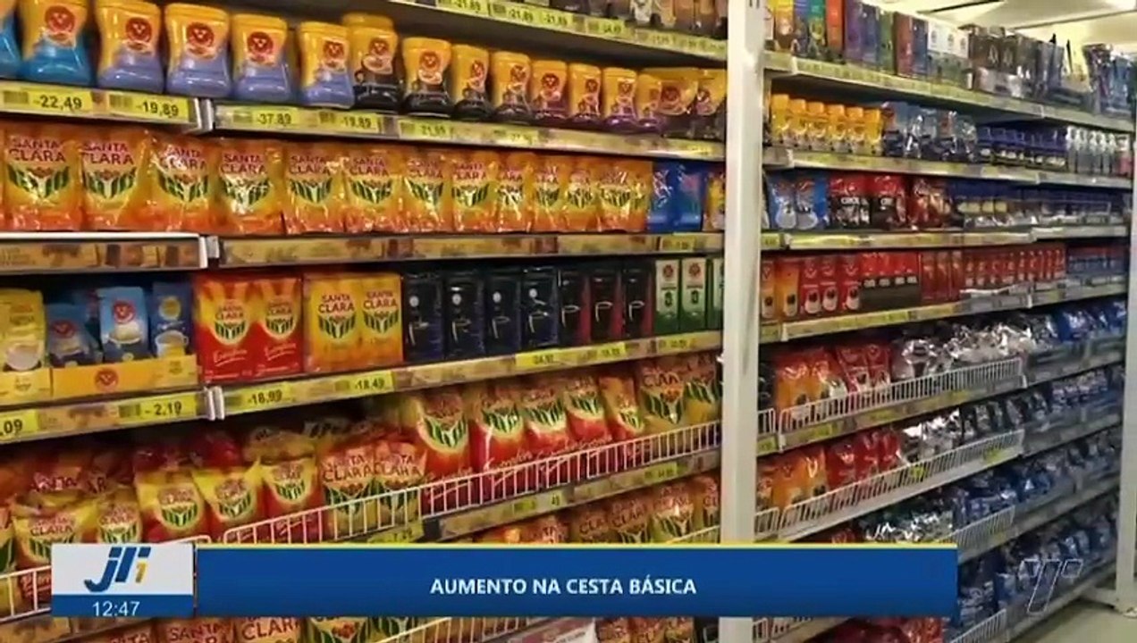 Aumento na cesta básica