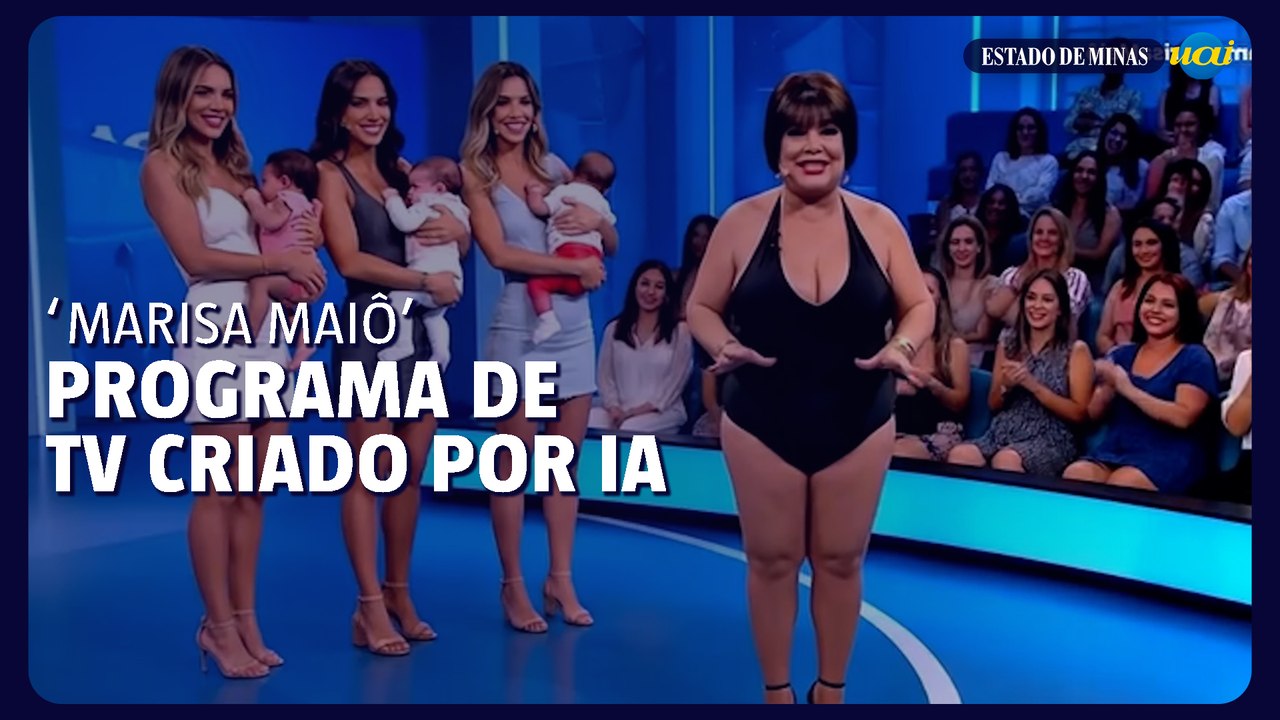 ‘Marisa Maiô’: programa de TV criado por IA viraliza na web
