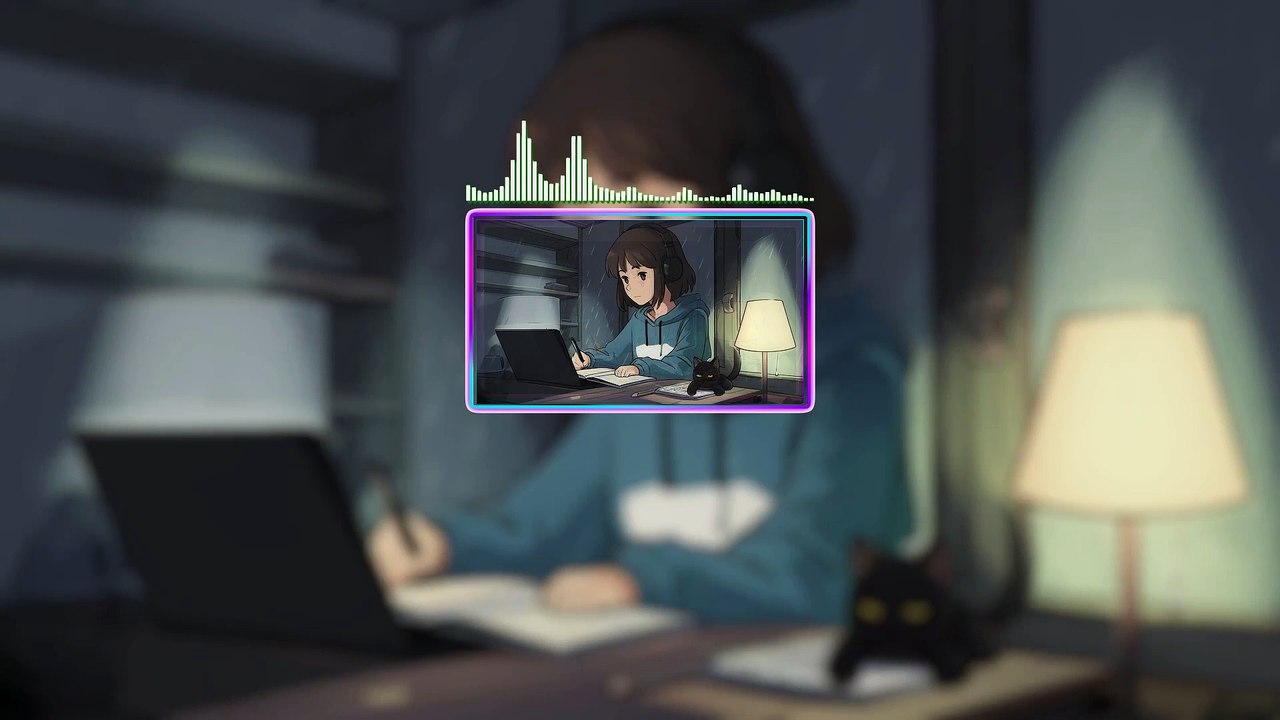 Focused Rain - Yoru Lofi