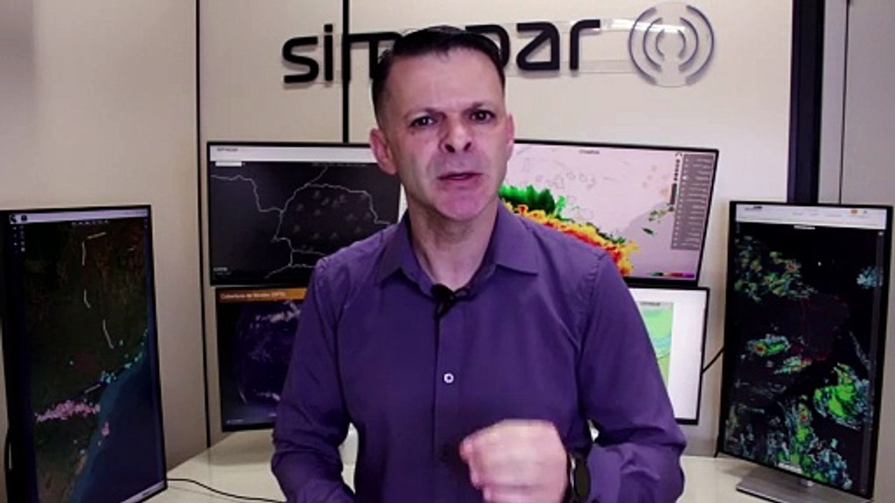 Tá chovendo aí? Aqui tá chovendo!