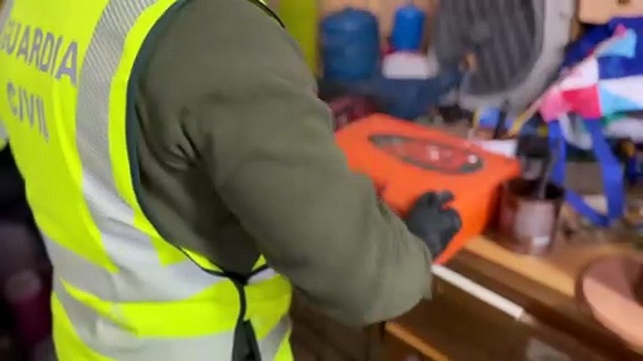 Espectacular operación policial en Berriozar (Navarra) tras varios meses de investigación