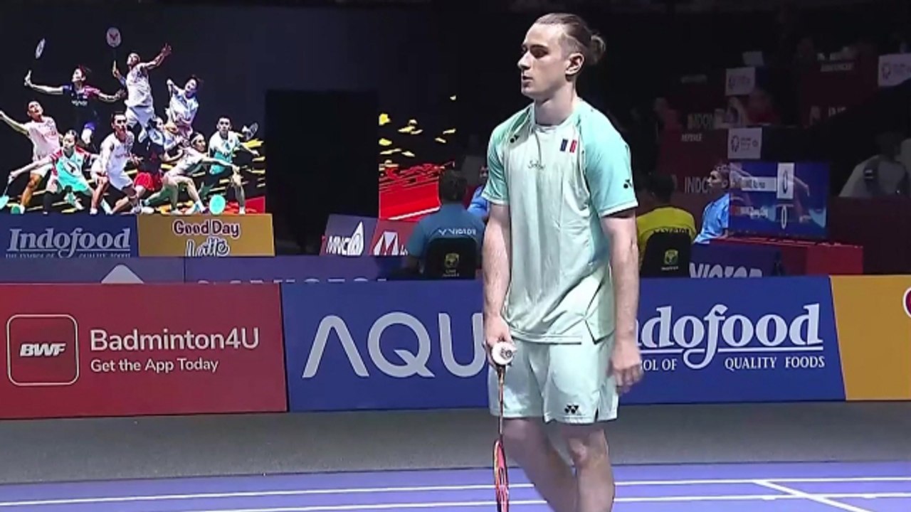 Le replay du 2e tour d'Alex Lanier - Badminton - Open d'Indonésie