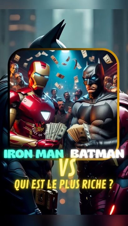 Iron-Man ou Batman ? Lequel est le plus riche ? #CapCut #batman #ironman #tonystark #quiestleplusriche #marvel #mcu #dcu #dccomics #brucewayne #pourtoi #fyp #theorie #marvelrivals