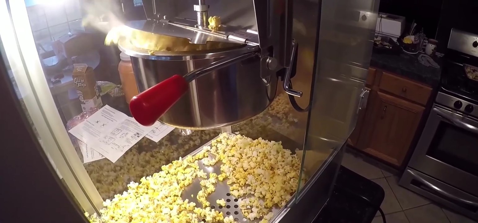 Pop Heaven Popcorn Machine - 12oz Stainless-Steel Kettle