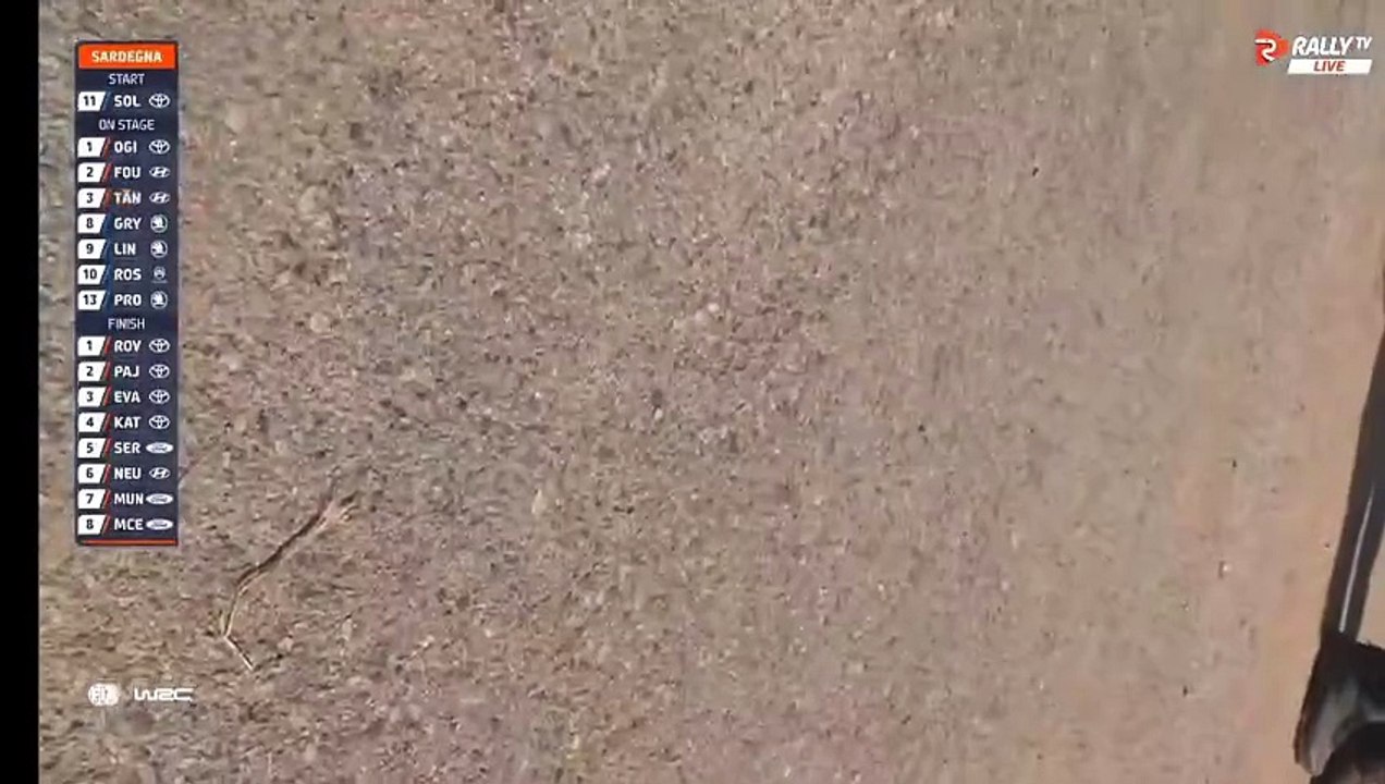 WRC 2025 Italia SS8 Fourmaux Puncture Stop