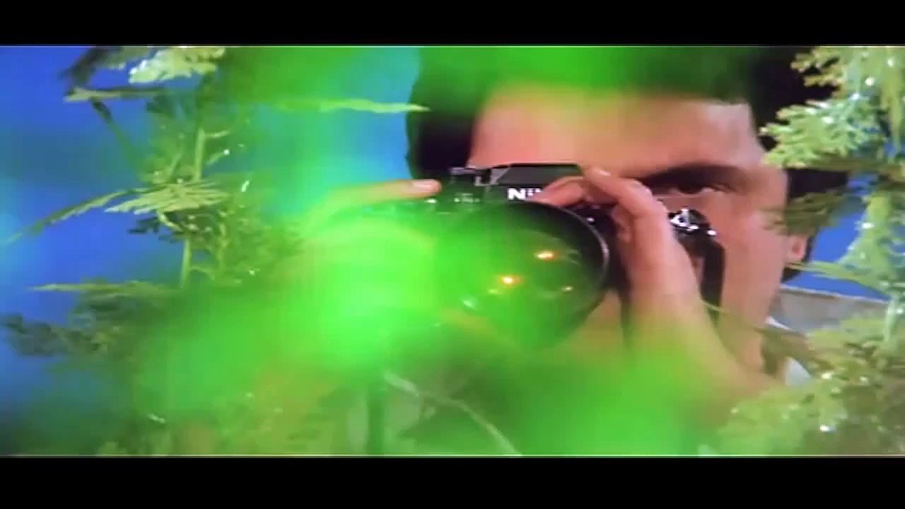 Dimple Kapadia Hot In Black Swimsuit - Saagar