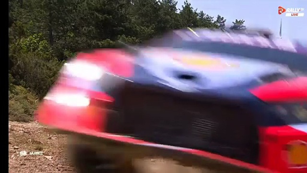 WRC 2025 Italia SS9 Fourmaux First Big Off Hit Camera