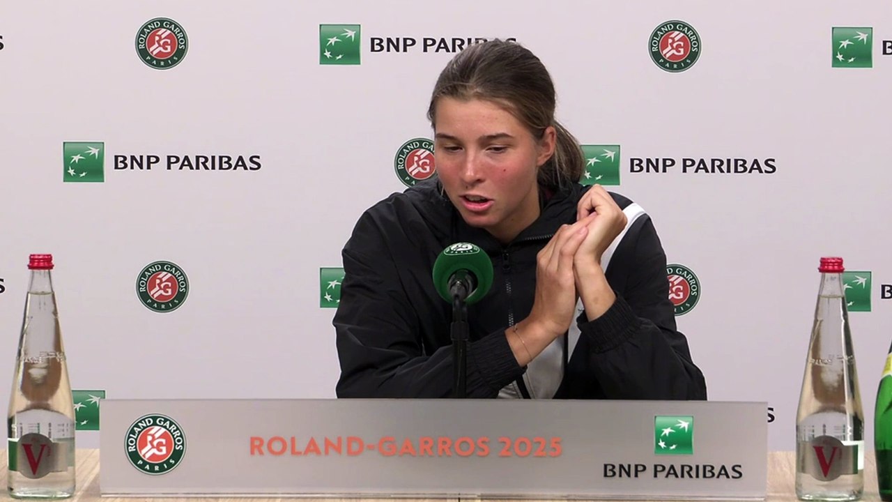 Roland-Garros 2025 - Lilli Tagger, sacrée en Juniors : "J'adore Jannik Sinner !"