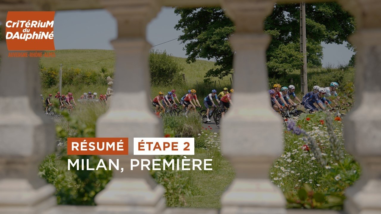 Critérium du Dauphiné 2025 - Résumé de l'Étape 2