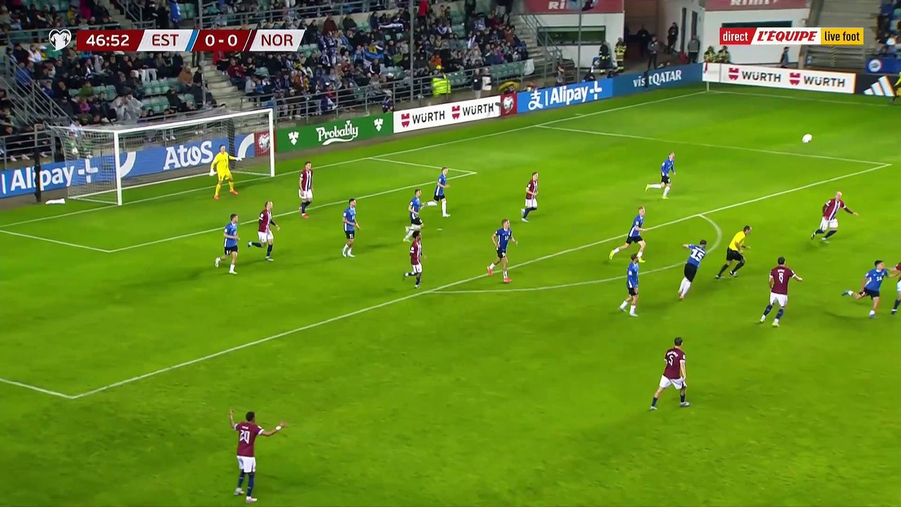 Le résumé de Estonie - Norvège - Foot - Qualif. Coupe du monde