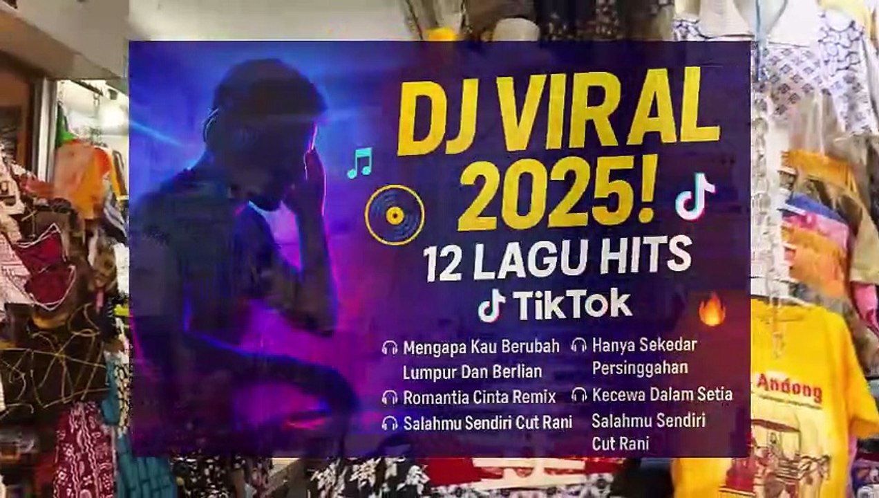 DJ TikTok Terbaru 2025 Full Bass - DJ Viral 2025