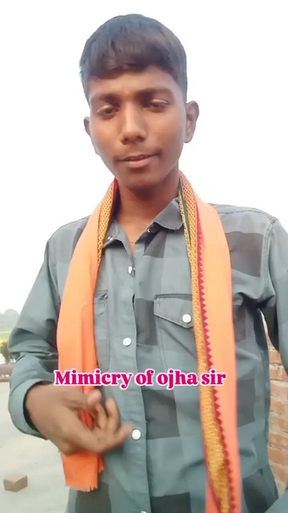 mimicry of ojha sir