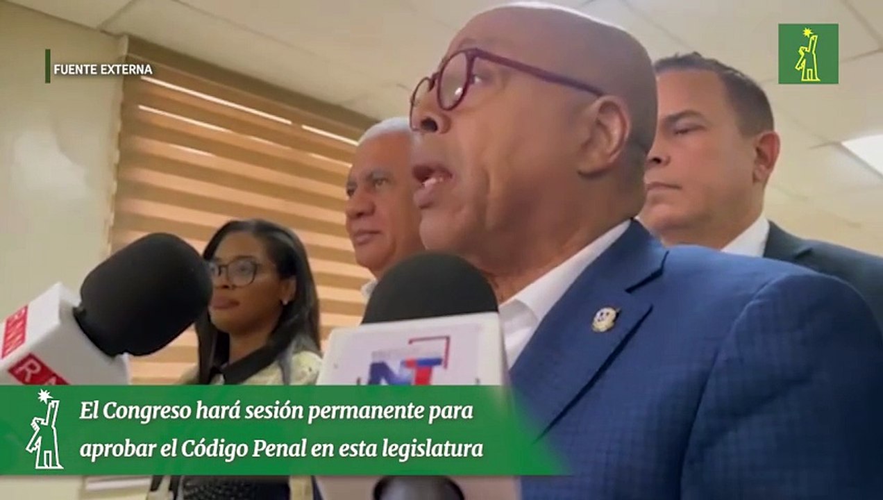 El Congreso hará sesión permanente para aprobar el Código Penal en esta legislatura