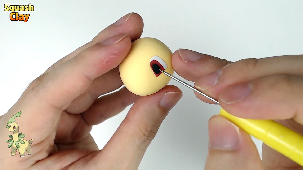 pokemon-figures-making-bayleef-clay-art