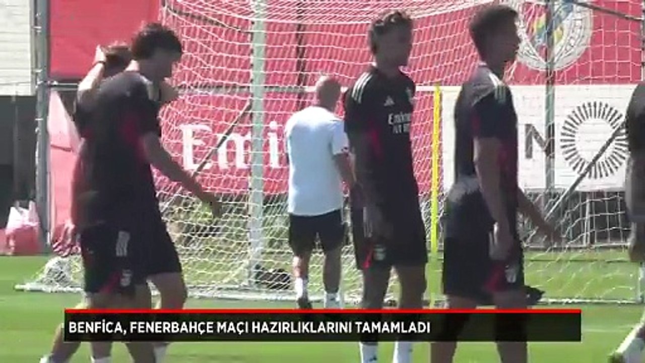 Benfica, Fenerbahçe maçı hazırlıklarını tamamladı