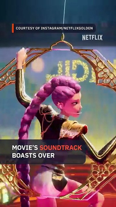 ‘KPop Demon Hunters’ movie holds its own atop music and movie charts