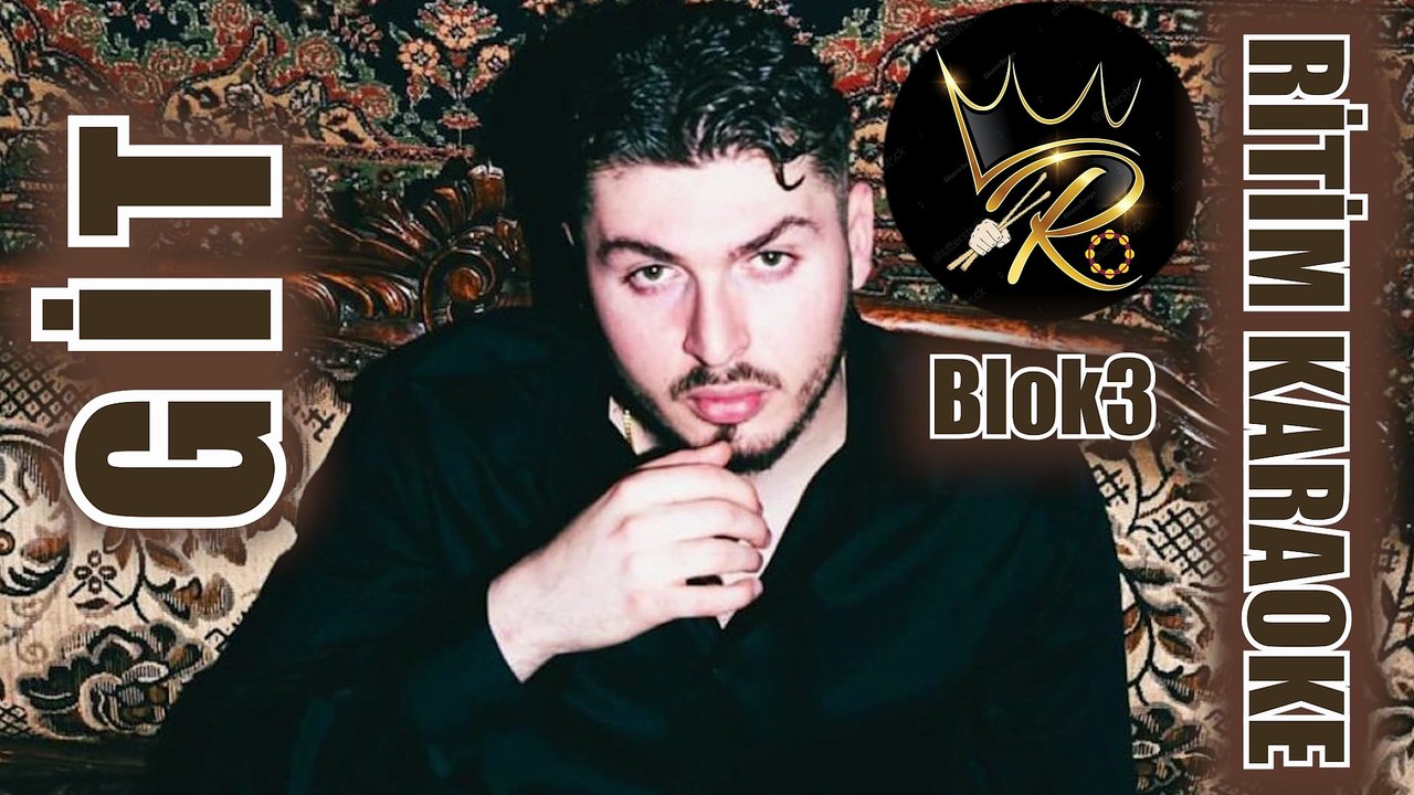 Git - Blok3 ✩ Ritim Karaoke (Nihavend Katip 4/4 Balad Slow Rap Beste Blok3 Hakan Aydın)