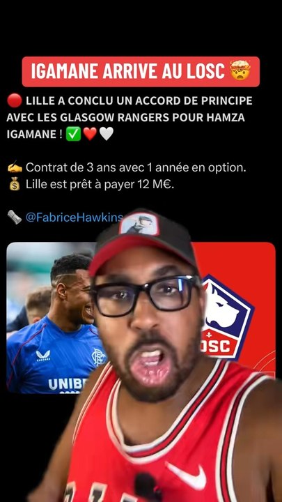 IGAMANE arrive au LOSC