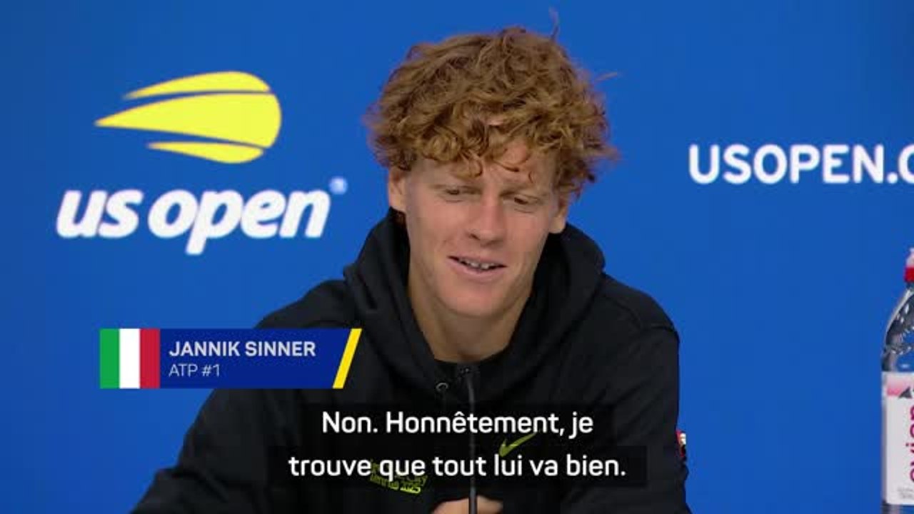 US Open - Quand Jannik Sinner juge la nouvelle coupe de cheveux de Carlos Alcaraz !