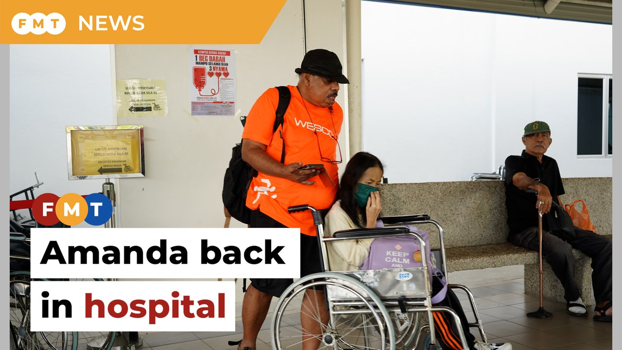 Amanda finally back in hospital after HIV treatment denied