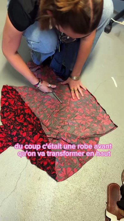 Aujourd’hui c’est ma stagiaire qui réalise la tenue