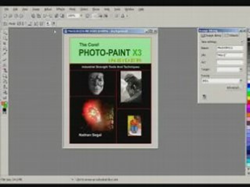 Fast Image Slicing in Corel PHOTO-PAINT X3