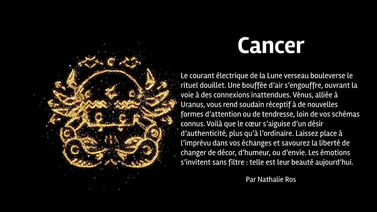 Horoscope quotidien du samedi 30 août 2025