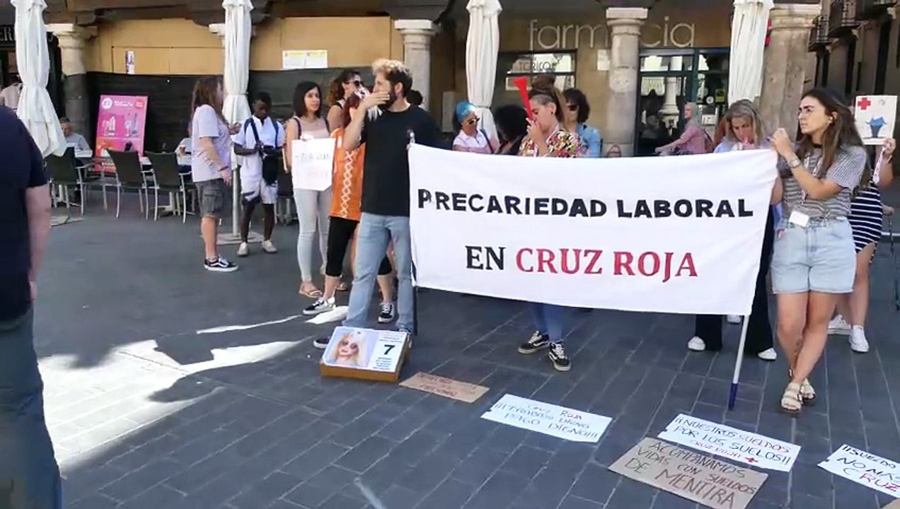 CONCENTRACIÓN TRABAJADORES CRUZ ROJA