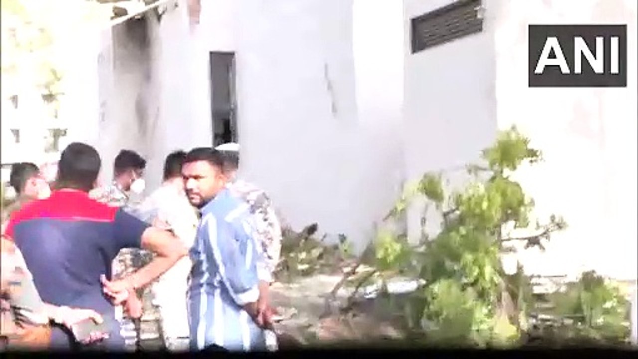 Air India crash site