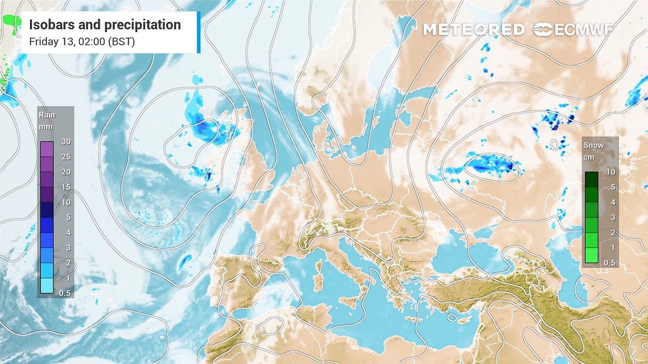 Low pressure to dominate Friday and Saturday