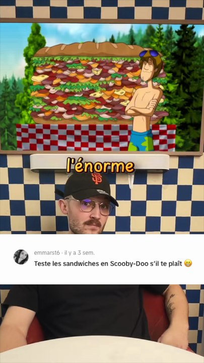 Scooby-Doo Sandwich #dessinanime #scoobydoo #sandwich  #foodchallenge #defi