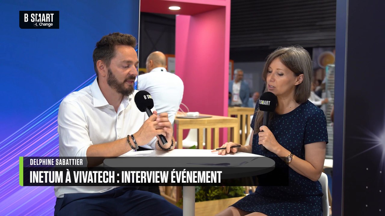 SMART DIGITAL - Inetum à Vivatech : interview de Julien Chossade