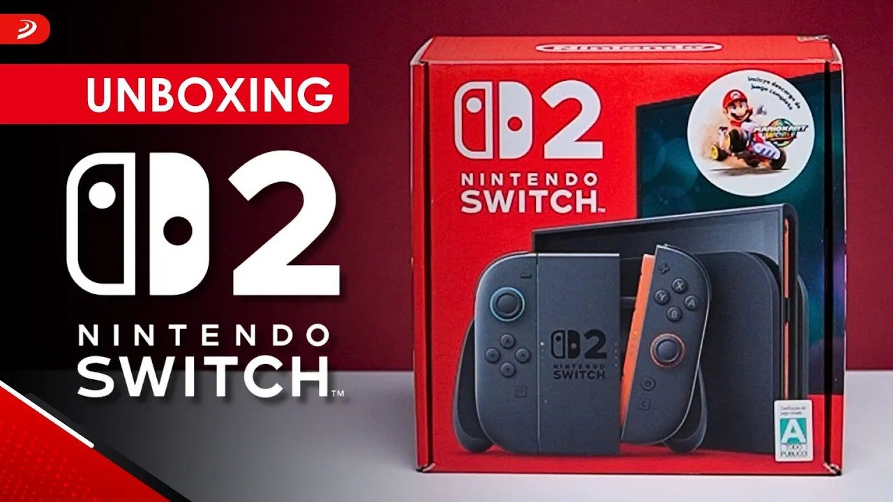 El día por fin LLEGÓ: Unboxing NINTENDO SWITCH 2