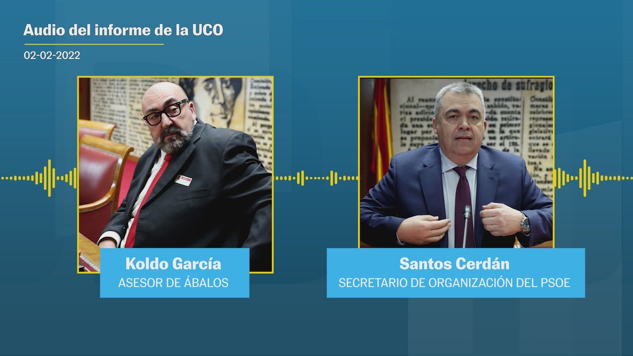 Koldo García le advierte a Santos Cerdán: "Ten cuidado con Fran, en Moncloa"