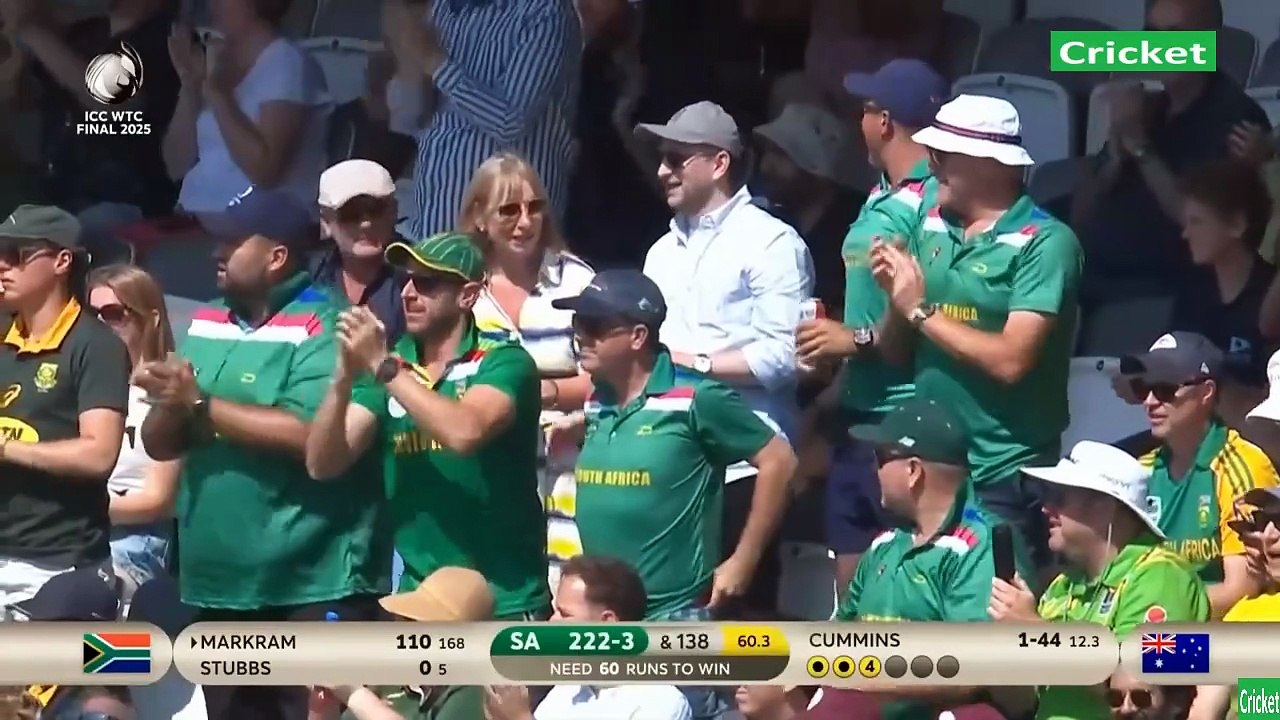 WTC Final Day 4 Highlights - SA vs AUS 2025