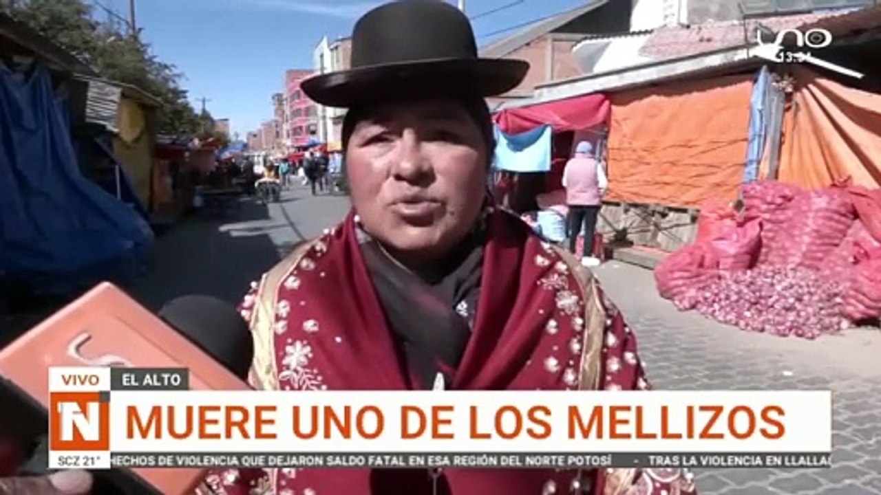 MELLIZOS UNO PIERDE LA VIDA