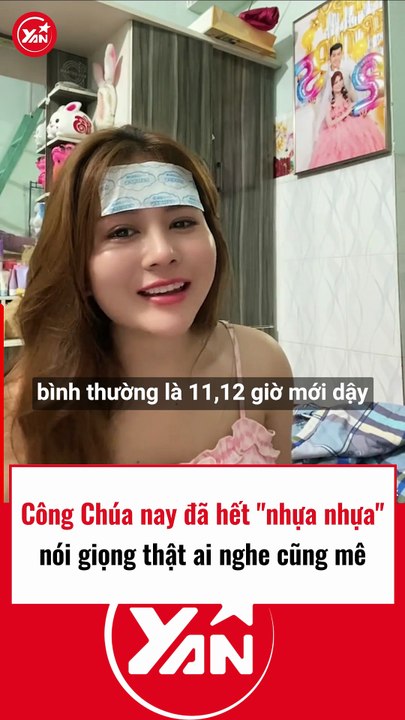 Công chúa nay đã hết nhựa nhựa, nói giọng thật khiến ai cũng khen