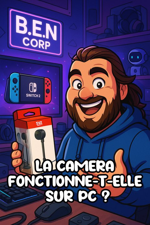 Caméra switch 2 sur pc ?