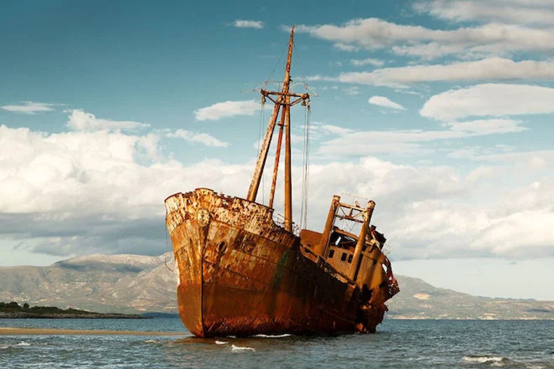 Un VRAI BÂTEAU FANTÔME...